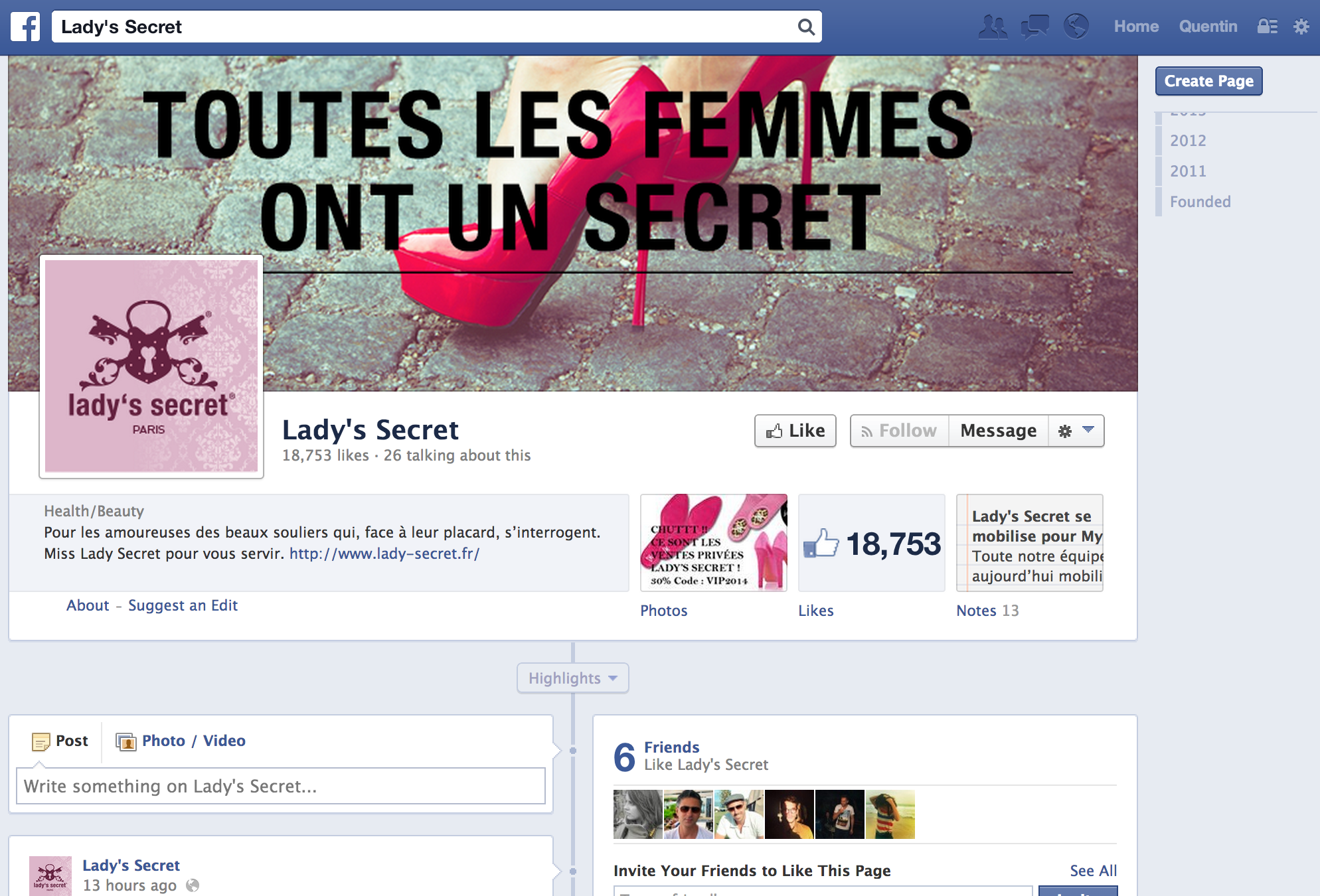 Lady’s Secret